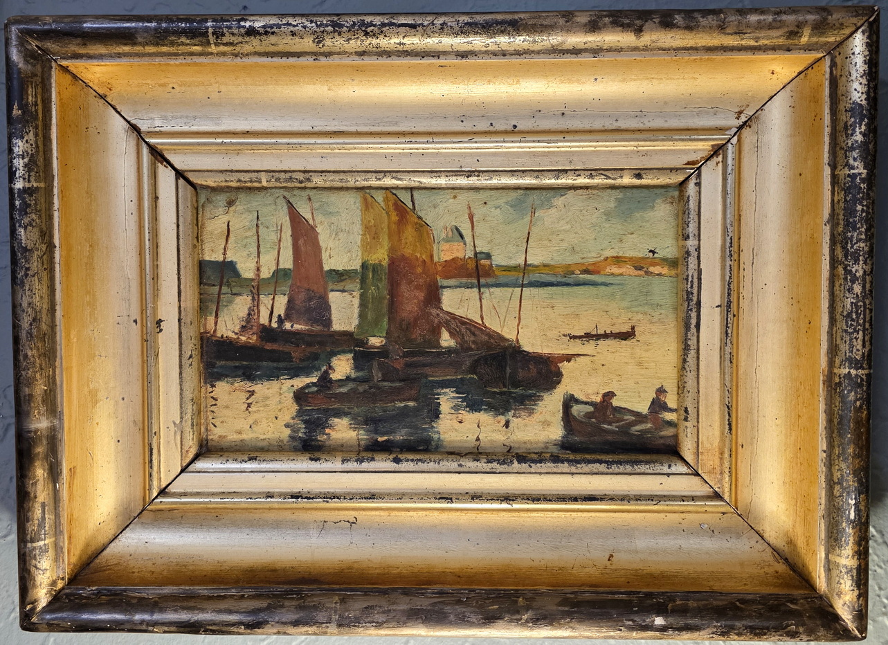 A Maria Schayer-Górska Seascape Painting